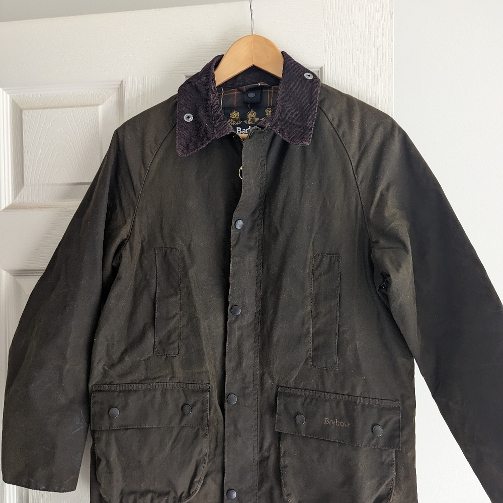 Barbour Boys'Beaufort Waxed Jacket